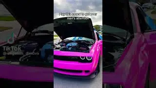 GIRL OWNS PINK DODGE HELLCAT!!