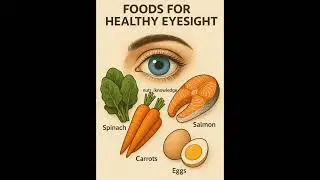 🥕👀 Best Foods for Healthy Eyesight | Natural Eye Care Tips  | nutr_iknowledge