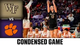Wake Forest vs. Clemson Condensed Game | 2025-26 ACC Women's Basketball