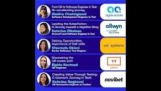 MoT Athens Meetup #15: Women in Test - Part 1: The Talks