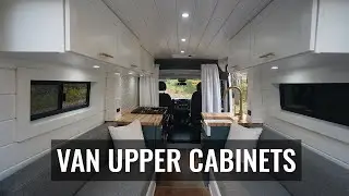 Starting my Upper Cabinets! Ram ProMaster Van Build Conversion - Episode 13 | Jason Klunk