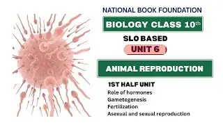 Class 10 Biology | Unit 6: Animal Reproduction | 1st half | SLO based 