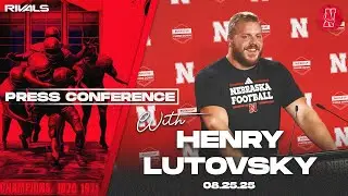 Nebraska Football: Henry Lutovsky Cincinnati press conference (Aug. 25, 2025)