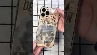 DIY my phone case with scrapbook paper! It was so muc fun!  #scrapbooking #stationery #diyphonecase