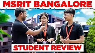 Is Ramaiah Institute of Technology Worth It❓| MSRIT Honest Student Review ✅  | COMEDK