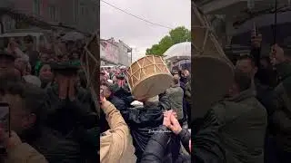 Bursa Kalandar &Ouml;t&ccedil;&uuml; y&uuml;r&uuml;y&uuml;ş&uuml; Davul Zurna Eşliğinde Horon #karadeniz #horasan