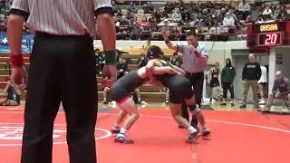 126 lbs Lucas Byrd, LaSalle vs Angelo Rini, St  Ed