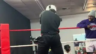 first time sparring in 3 months @augusta boxing club