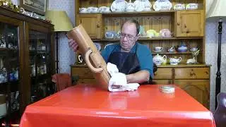 Briefcase renovation Day 5 Finale. #leathercare, #asmr,