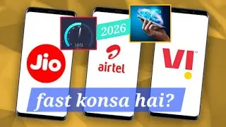 Jio Airtel Vi - 5G Coverage? |#jio #airtel #vi | Konsa sim chale best? #new #compare 