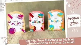 IDEIA DE LEMBRANCINHA VOLTA &Aacute;S AULAS FACIL PARA IMPRIMIR | MOLDE GRATUITO #voltaasaulas #diy #2026