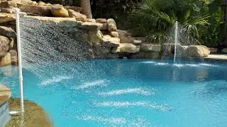 Mistcooling swimming Pool Cooler. How to install  pool mister, pool aerator, pool chiller to cool.