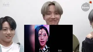 BTS reacciona a Blackpink tiktok y algunas fotos