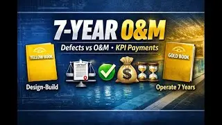 7-Year O&M Contract: Upgrade FIDIC Yellow Book with Gold Book Logic