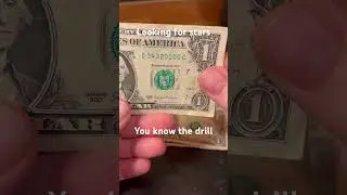 Checking serial numbers #dollarbills #dollars #coin #money #coinhunt #coinhunter #coincollecting