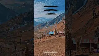Machil valley.  off Ring balla view.    kashmir valley ❤️.  so nys