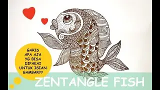 ZENTANGLE FISH 