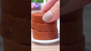 Satisfying Miniature SWEET Rainbow Cake Decorating with M&M Candy 🎂 Sweet Candy Cake #yumupminiature