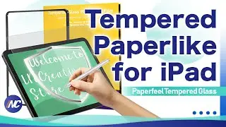 Tutorial Japan 2in1 Tempered Glass Paper Like Film -iPad