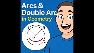 Arcs & Double Arcs in Geometry &mdash; Simple & Quick!