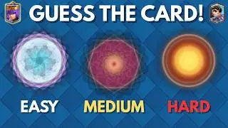 Clash Royale Card Quiz (Easy &rarr; Hard) | Can You Guess All 60?
