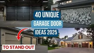 40 Unique Garage Door Ideas to Make Your Home Stand Out | Fixing Expert