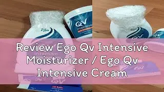 Review Ego Qv Intensive Moisturizer / Ego Qv Intensive Cream / Ego Qv Intensive Moisturizer