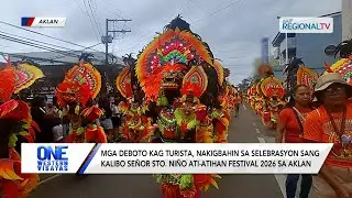 Mga deboto kag turista, nakiselebrar Kalibo Se&ntilde;or Sto. Ni&ntilde;o Ati-Atihan Festival| One Western Visayas