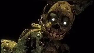 Golden freddy talk with springtrap