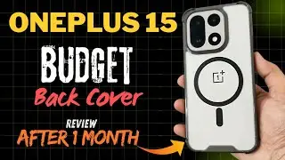 OnePlus 15 - Best Budget Back Cover Review After One Month - Should You Buy?? 🤔