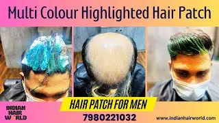 Transform Your Look with Multi Colour Highlighted Hair Patch | Hair Patch in Kolkata