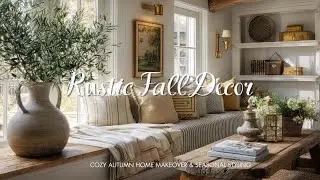 Rustic Autumn Home Tour: Serene Neutrals, Texture & Fall Decor Trends