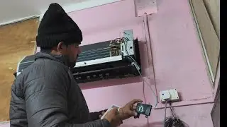 Haier Split AC 5 staar sweem motor 🛵 change