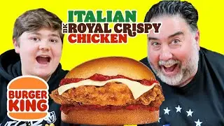 BK Italian Royal Crispy Chicken Sandwich Review  🇮🇹🐔