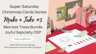 #212 | Stampin' Up! | Merriest Trees Bundle | Super Saturday Christmas Series