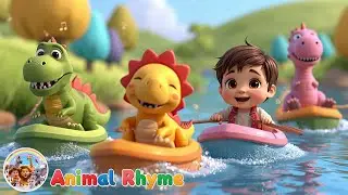 Row Your Dinosaur | Jack&rsquo;s Viral Dino Adventure | Prehistoric Rhythm Song