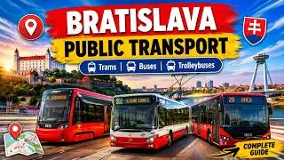 Public Transport in Bratislava: Buses, Trams & Trolleybuses Guide 2025
