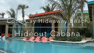 Coco Cay Hideaway Beach | Hideout Cabana