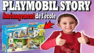PLAYMOBIL STORY : Aménagement de mon école aménagée (HISTOIRE) (9453)