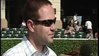 Trainer Chad Brown talks about Her Smile in Sunday's Hurricane Bertie