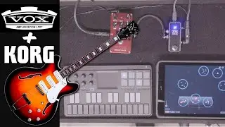 1/2 Korg + Vox Amps: C&oacute;mo combinar efectos y pedales de guitarra con procesos y edici&oacute;n de sonido