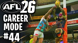 ADELAIDE CROWS VS GEELONG CATS | AFL 26 MY CAREER MODE GAME 44 | #AFL26 #AFL #AFLFINALS