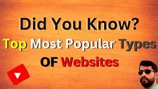Top Most Popular Types Of Websites | Types Of Websites | Vinod Patel Digital