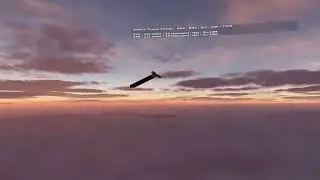 One Flight, 2 Harms 4 Clusters, Air Refuel and night landing. Sirya Map, Server: Through The Inferno