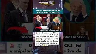 Mandados falsos contra Lula e Alexandre de Moraes geram p&acirc;nico institucional ⚠️😬