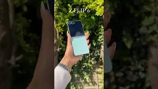 Samsung Z Flip 6 | First Impressions✨ #tech #review #galaxy #galaxyzflip #unboxing