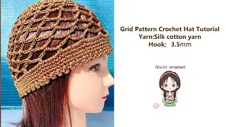 ✨ Crochet Mesh Hat Tutorial | Easy & Stylish Spring/Summer Accessory 🌸🧶