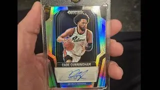 Кейд Каннингем, MVP НБА? 2024-25 Prizm Black Auto Silver Prizm. Что-то там про почтовые отправлен...