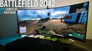 Battlefield 2042 Iwo Jima Conquest Gameplay on a LG 45