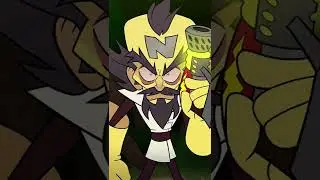 Dr. Neo Cortex gives the audience his own medicine
